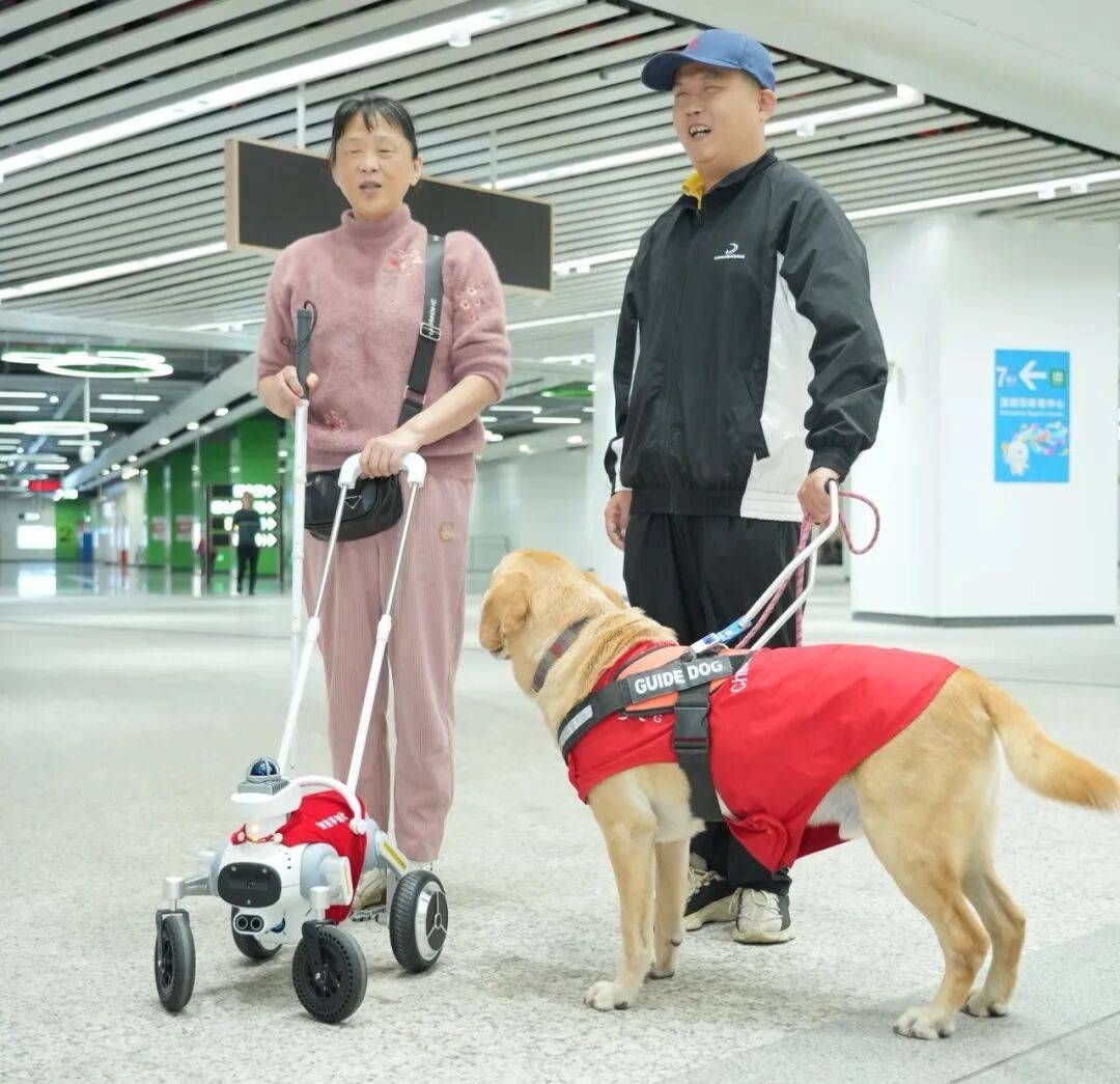 P智能导盲犬深圳上岗AG真人百家家乐AP(图2) P智能导盲犬深圳上岗AG真人百家家乐AP(图2)